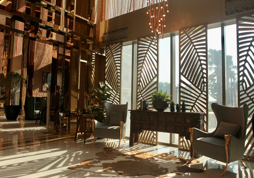 Copacabana Beach Jomtien — лаунж-зона в лобби