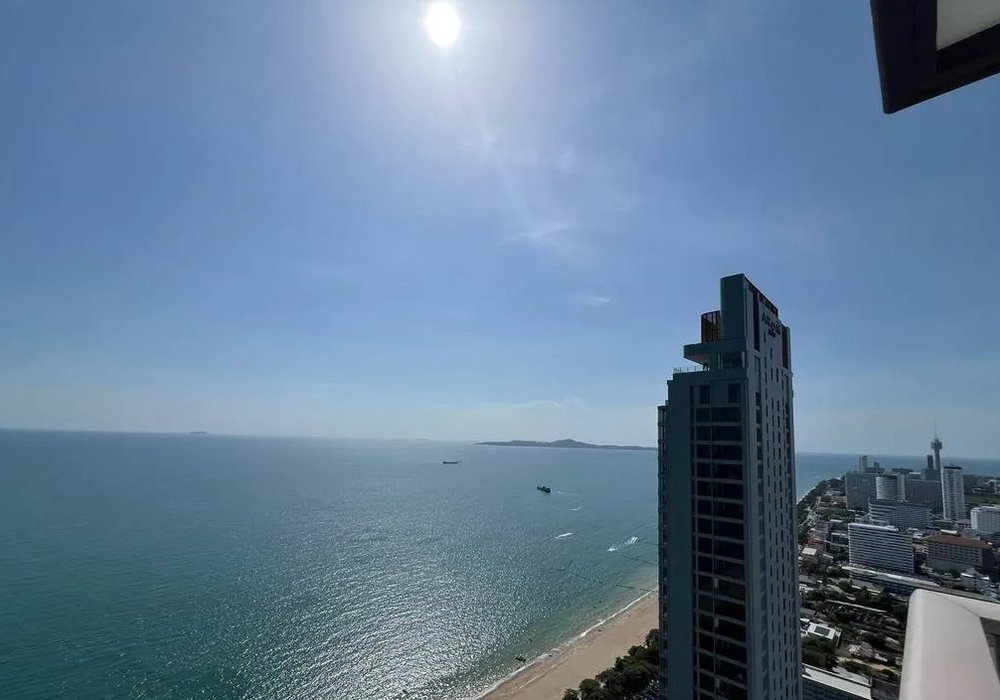 Copacabana Beach Jomtien — аэрофото города и моря